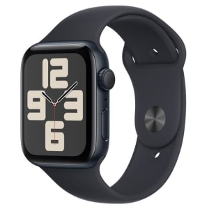 Apple Watch SE 44mm GPS Caixa Meia-Noite de Alumínio, Pulseira Esportiva Meia-Noite, Tamanho P/M, Neutro em Carbono - MRE73BZ/A - Smartwatch e Acessórios - Magazine Ofertaesperta