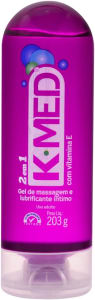 Lubrificante Íntimo e Gel de Massagem K-Med - 200ml