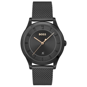 Relógio Boss Masculino Aço Preto 1513986