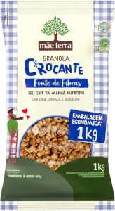 Mãe Terra Granola Crocante Baunilha & Coco Pacote - 1Kg