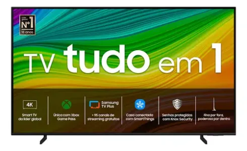 Samsung Smart TV 65" QLED 4K 65Q60D 2024