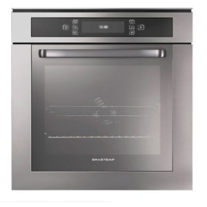 Forno de embutir elétrico Brastemp Gourmand Inox - BO260AR