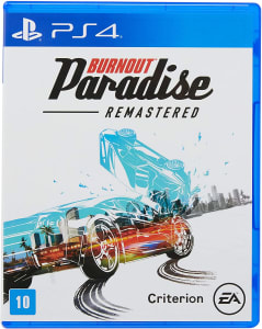 Jogo Burnout Paradise Remastered - PS4