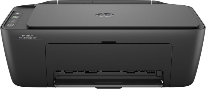 Impressora Multifuncional HP Deskjet Ink Advantage 2874 Colorida, Wi-Fi Scanner, USB. Tecnologia de impressão Jato de Tinta Térmico. Funções: Impressão, cópia, digitalização. Cor ‎Preta (6W7G2A)