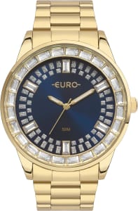 Relógio Euro Feminino Stones Dourado EU2039KB/4A