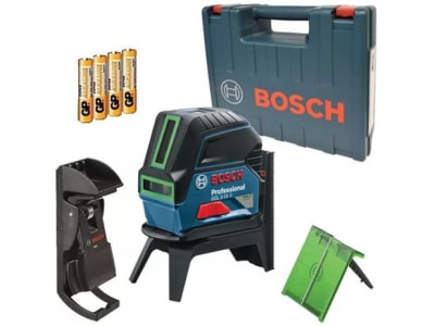 Nível Laser Automático Bosch GCL 2-15 - com Base Magnética Alcance 15m com Maleta - Magazine Ofertaesperta