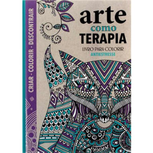 Livro - Arte Como Terapia: Livro para Colorir Antiestresse - Hannah Davies