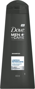 Dove Shampoo Men+Care Limpeza Refrescante 400Ml