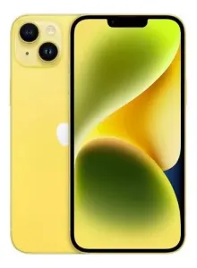 Smartphone Apple iPhone 14 Plus, 256 GB — Distribuidor Autorizado (Amarelo)