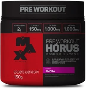 Max Titanium Hórus Pre Workout - 150G Amora -