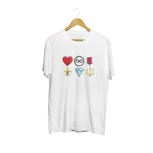 Camiseta Lulu Santos: Símbolos