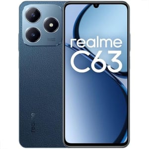 Celular Realme C63 256gb Dual Sim 8gb Smartphone Original Azul