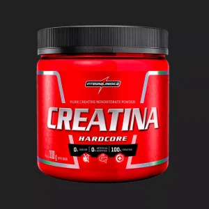 Creatina Hardcore Monohidratada 300g Integral Médica Po Em Pote Sabor Neutro