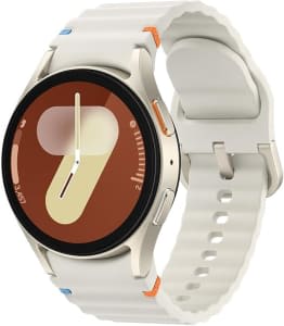 Samsung Galaxy Watch7 Smartwatch 40mm Bluetooth, Galaxy AI, Tela em Cristal de Safira, GPS de Dupla Frequência, Monitoramento avançado de saúde, sono e de coração, Processador de 3nm - Creme