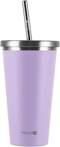 Copo Térmico com Canudo Kouda 570ml Lavanda - Beni