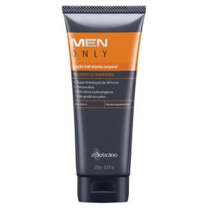 MEN Only Loção Hidratante Desodorante Corporal, 200ml