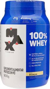 Whey Protein 100% Whey Max Titanium - 900g