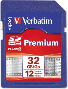 Cartão De Memória SDHC Premium Verbatim UHS-I Classe 10, 32 GB, Azul