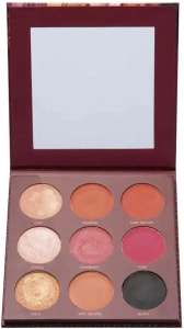 Océane, Paleta de Sombras Mariana Saad 9 Shades, Contém 5 Tons Opacos e 4 Cintilantes, Versátil, Excelente para Qualquer Ocasião, Alta Fixação, Pigmentação e Durabilidade, Textura Aveludada