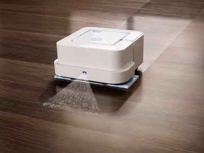 Braava Jet 240 - Robô Passa Pano Úmido e Seco iRobot - 3 Modos de Limpeza, Conexão App iRobot Home, Mais inteligente, Controle pelo Smartphone