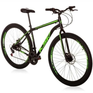 Bicicleta Ksvj Aro 29 Aço Carbono Freios a Disco 21V  