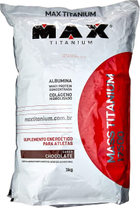 Mass Titanium 17500 (3 Kg), Max Titanium, Chocolate