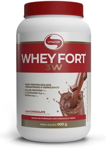 Whey Fort 3W - 900g - Chocolate, Vitafor