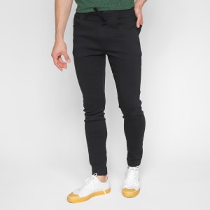 Calça Jogger Black River Casual Masculina - Preto