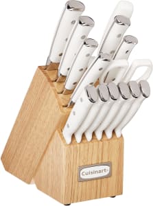  Conjunto de facas Cuisinart C77WTR-15P Classic com 15 peças, branco 