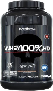 Whey 100% Hd Chocolate 900G, Black Skull