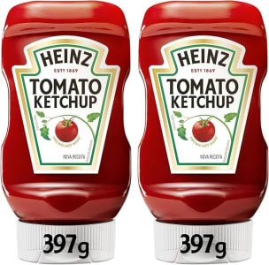 Heinz Pack Ketchup Tradicional, 397G - 2 unidades