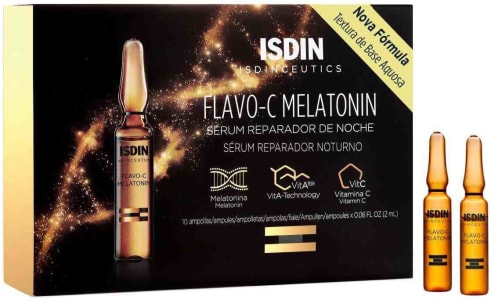 Sérum Reparador Noturno ISDINCEUTICS Flavo-C Melatonin - 10u