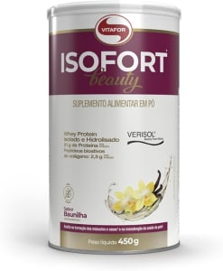 Vitafor - Whey Isofort Beauty - 450g - Baunilha