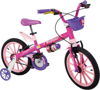 Bicicleta Infantil Top Girls Aro 16 Nathor