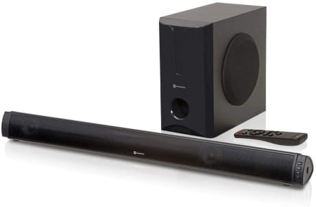 Soundbar 180W RMS 2.1 Canais com Subwoofer Bluetooth e USB | Goldentec