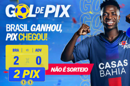 Gol de Pix! Produtos podem sair Grátis se Brasil Ganhar! 