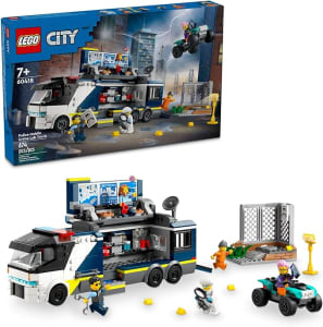 LEGO Set City Police 60418 Camião de Laboratório Criminal da Políci 674 peças