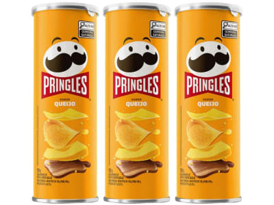 Kit Batata Pringles Queijo 109g - 3 Unidades