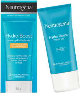 Gel Hidratante Facial Hydro Boost Water FPS 25 55g - Neutrogena