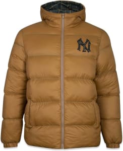 Jaqueta New Era Puffer MLB New York Yankees Core, Tamanhos P, M e G