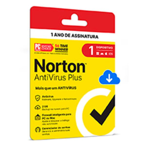 Norton Antivirus Plus 2023 1 Dispositivo 12 meses Digital para Download - ESD 21405568