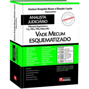 Livro - Vade Mecum Esquematizado Para Analista Judiciário 1ª Ed. - 2012