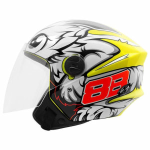 Capacete Pro Tork New Liberty Three Gp 88 Brilhante