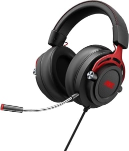 Headset Gamer, Headphone, fone de ouvido com microfone AOC GH210 Driver 50 mm, Multiplataforma, LED.