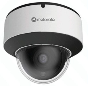 Câmera De Vigilância Motorola IP Face ID Dome Metal 2MP H.265+