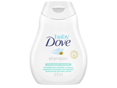 Shampoo Infantil Dove Baby Hidratação Sensível - 200ml - Magazine Ofertaesperta