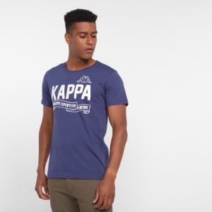 Camiseta Kappa Gruppo Sportivo Masculina - Marinho