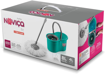 Mop Giratório Fit Noviça 8L Bettanin - BT1393