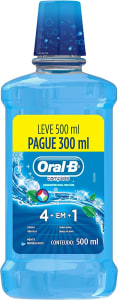 2 Unidades - Antisséptico Bucal Oral-B Complete Menta 500ml