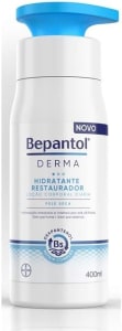 Bepantol Derma Loção Hidratante, Hidratante Corporal, Hidratante para Pele, Loção Corporal Diária, 400ml, Branco